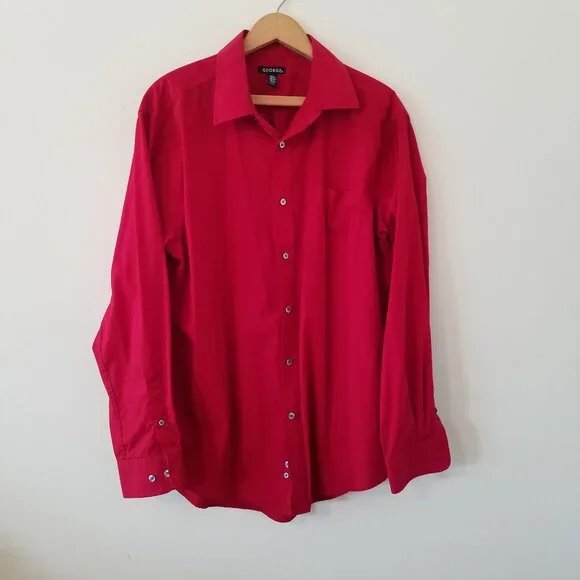 George | Shirts | George Mens Long Sleeve Button Down Dress Shirt | Poshmark
